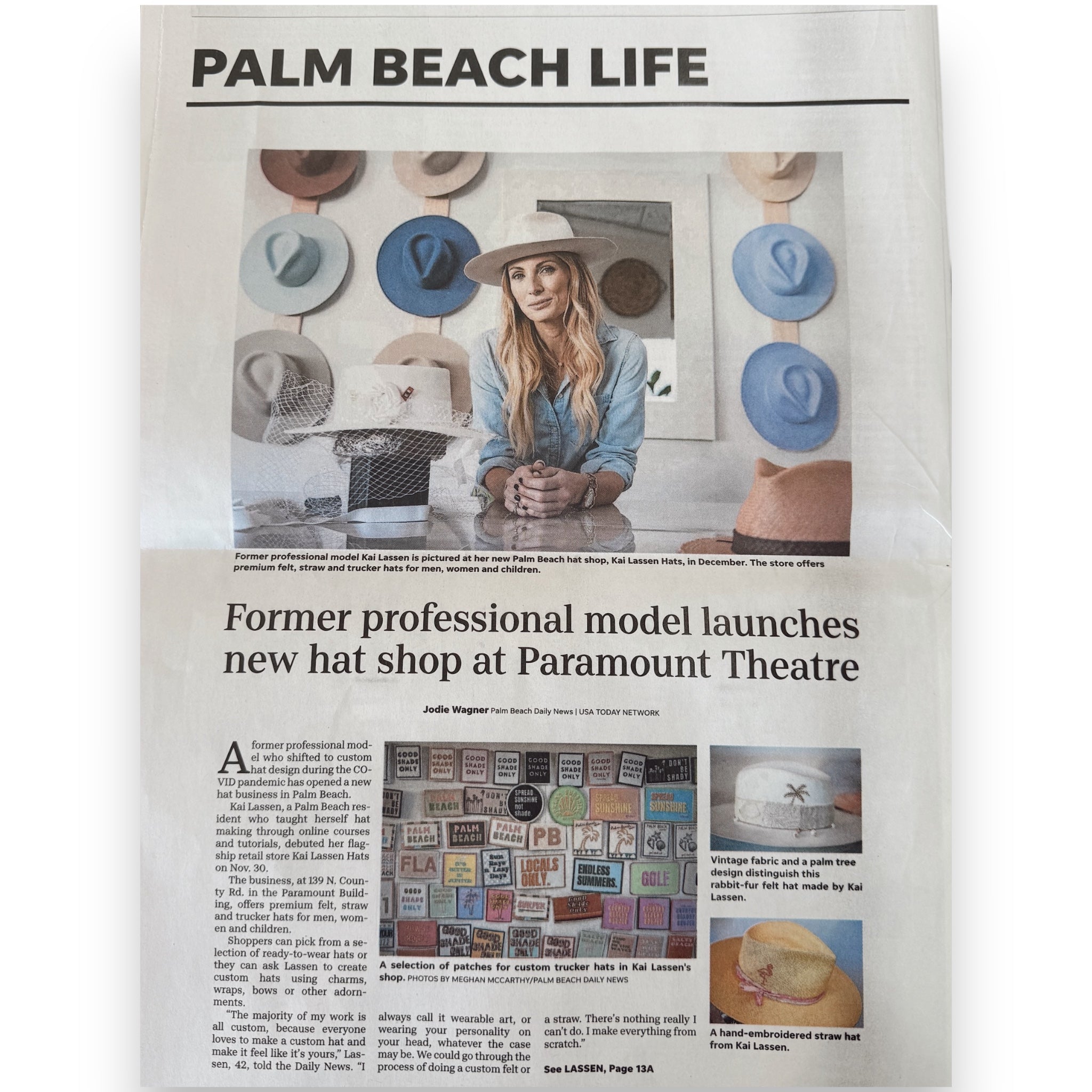 Palm Beach Daily News "Shiny Sheet"